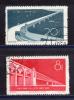 Почтовые марки. КНР. 1957г. Мосты. №347-348. 1957г