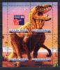 Почтовые марки. Карачаево-Черкесия. 1999. Филвыст. Динозавры (некатал.) 1999г