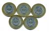 Монеты России. 10 рублей 2011 г. 5 шт. 2011г