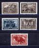 Почтовые марки. СССР. 1943г. Октябрь. №846-848, №850, №852. (См.сост.) 1943г