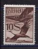 Почтовые марки. Австрия. 1925. Самолёт. Птицы. №487 (Mi: 20.00 Евро). 1925г