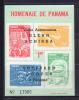 Почтовые марки. Панама 1963 г. Космос. Астронавты. Бл.13. Надпеч. Водяной знак слева направо (Mi: 55.00 Евро) 1963г